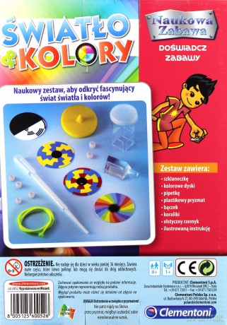 CLEMENTONI Światło i Kolory