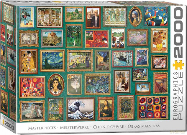 EUROGRAPHICS 2000 el. Masterpieces 8220-6041 [PUZZLE]