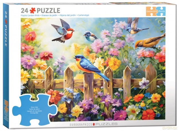 EUROGRAPHICS 24 el. Birds by Lauai 6724-6017 [PUZZLE]