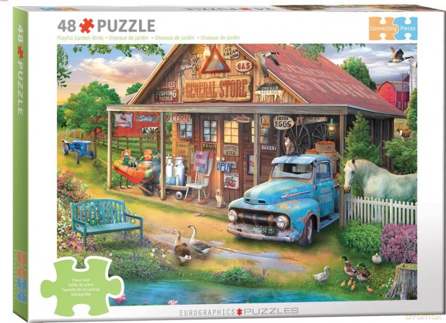 EUROGRAPHICS 48 el. Country Store by Eduard 6748-6019 [PUZZLE]