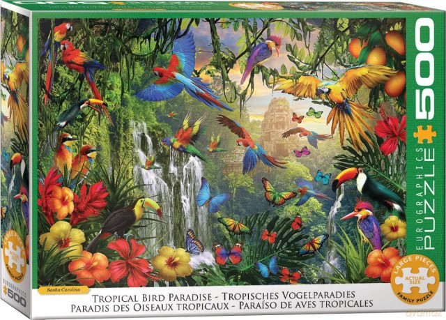 EUROGRAPHICS 500 el. Tropical Paradise by SCarolina 6500-6006 [PUZZLE]