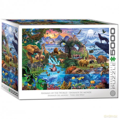 EUROGRAPHICS 5000 el. Earth Wildlife 8520-5881 [PUZZLE]