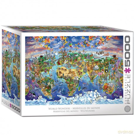EUROGRAPHICS 5000 el. World Wonders 8520-5880 [PUZZLE]