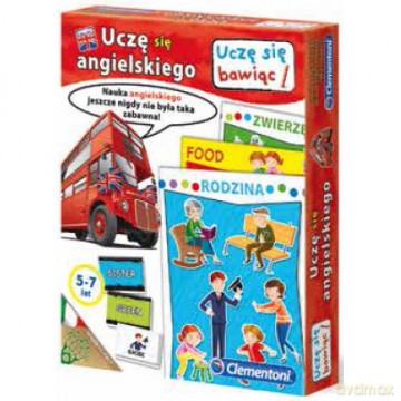 Clementoni Uczę Się Angielskiego [GRA]