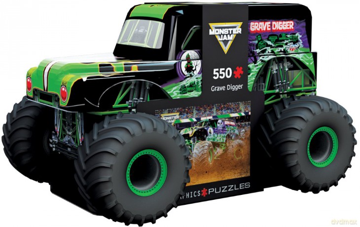 EUROGRAPHICS 550 el. Monster Jam Grave Digger Tin 8551-5943 [PUZZLE]
