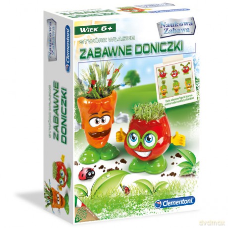 CLEMENTONI Zabawne Doniczki
