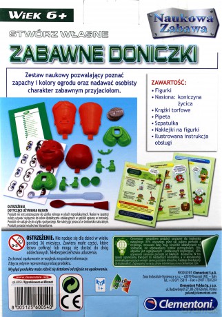 CLEMENTONI Zabawne Doniczki