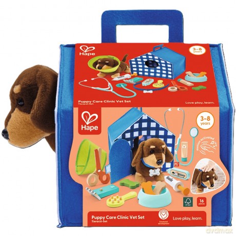HAPE Zestaw Małego Weterynarza E3229A