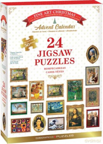 Kalendarz adwentowy Masterpieces 8924-6042 [PUZZLE]