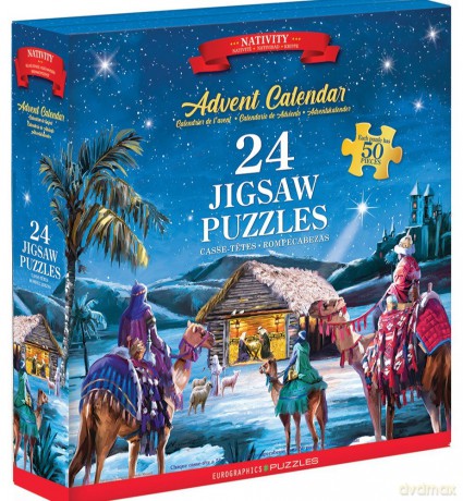 Kalendarz adwentowy Nativity 9924-5918 [PUZZLE]