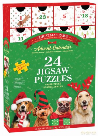 Kalendarz adwentowy Teile Christmas Paws 8924-5921 [PUZZLE]