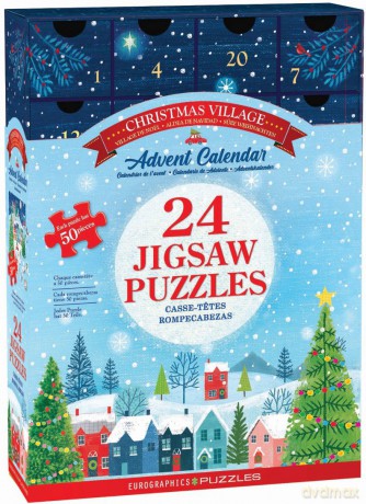 Kalendarz adwentowy Teile Christmas Village 8924-5920 [PUZZLE]