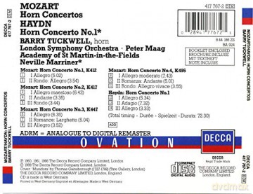 Tuckwell: Moza:Ho Concertos [CD]