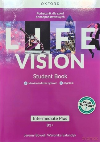 Life Vision Intermediate Plus Podręcznik + e-book + multimedia Student's Book [KSIĄŻKA]