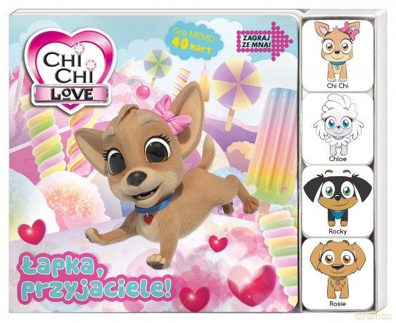 Łapka, przyjaciele! Chi Chi Love. Zagraj ze mną [KSIĄŻKA]