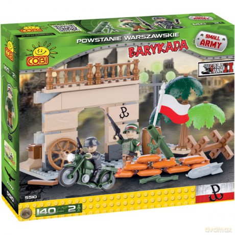 Cobi Armia Powstanie Warszawskie 140 Kl. [KLOCKI]