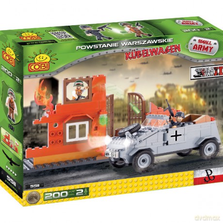Cobi Armia Powstanie Warszawskie 200 Kl. [KLOCKI]