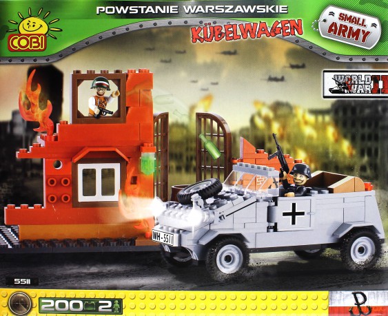 Cobi Armia Powstanie Warszawskie 200 Kl. [KLOCKI]