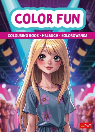 Modelki. Kolorowanka. Malbuch. Colouring book [KSIĄŻKA]