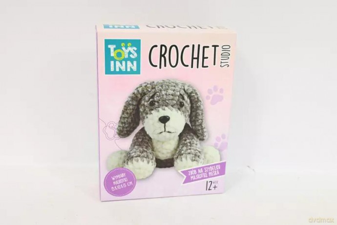 Piesek robótki ręczne Crochet Studio Toysinn STN 9629