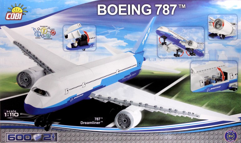Cobi Boeing 787 Dreamliner 600 el. [KLOCKI]