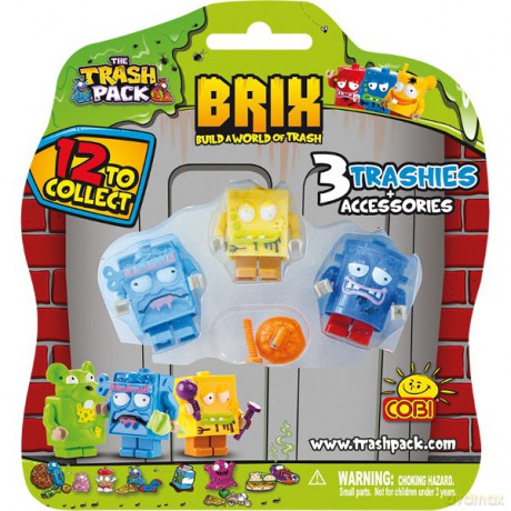 Cobi Trash Pack 3 Figurka Z Akcesoriami [KLOCKI]