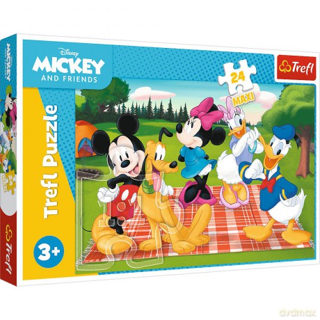 TREFL 24 el. Maxi Ulubiona Myszka Miki 14380 [PUZZLE]