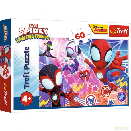 TREFL 60 el. Bohaterska Przygoda 17410 [PUZZLE]