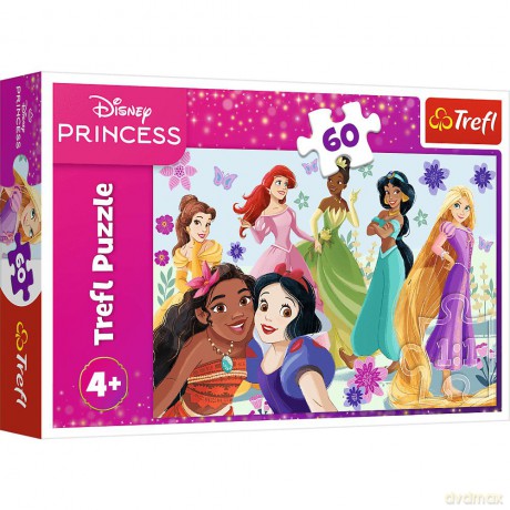 TREFL 60 el. Księżniczki w akcji 17409 [PUZZLE]