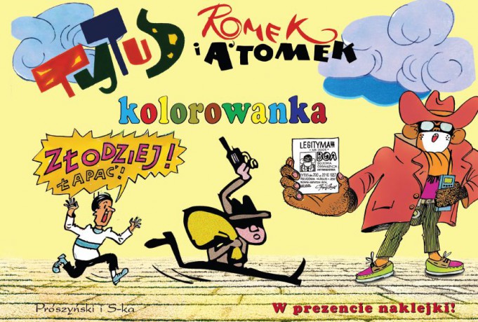 Tytus, Romek i A'Tomek. Kolorowanka 4 - Henryk Jerzy Chmielewski [KSIĄŻKA]