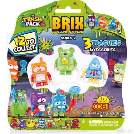 Cobi Trash Pack Figurki Z Akcesoriami [KLOCKI]