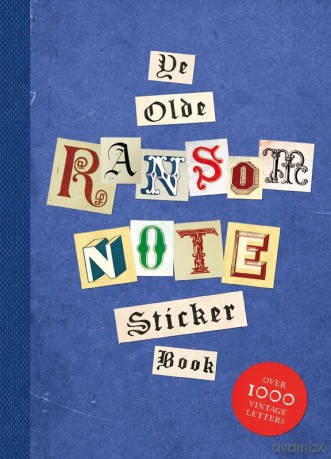 Ye Olde Ransom Note Sticker Book - Luke Herriott [KSIĄŻKA]