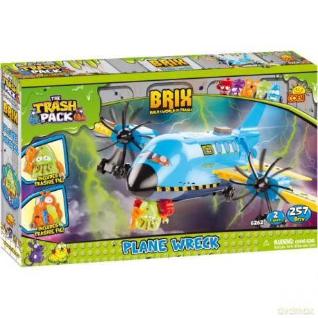 Cobi Trash Pack Samolot 257 Kl. [KLOCKI]