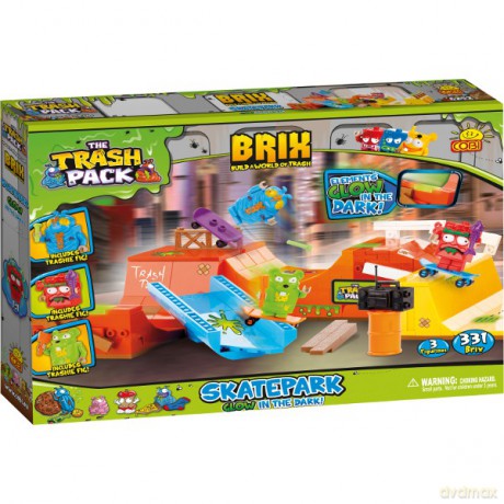 Cobi Trash Pack Skate Park Glow [KLOCKI]