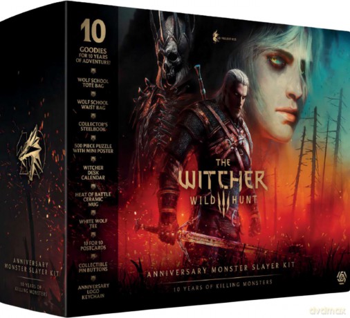 Zestaw Monster Slayer The Witcher Wiedźmin 3 Wild Hunt Anniversary