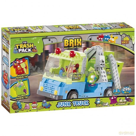 Cobi Trash Pack Skip Truck [KLOCKI]