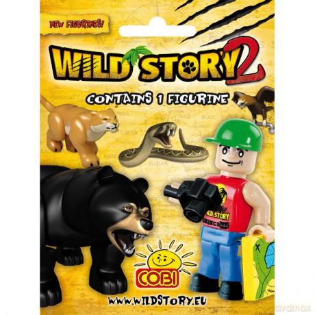 Cobi Wild Story Figurka Seria 2 [KLOCKI]