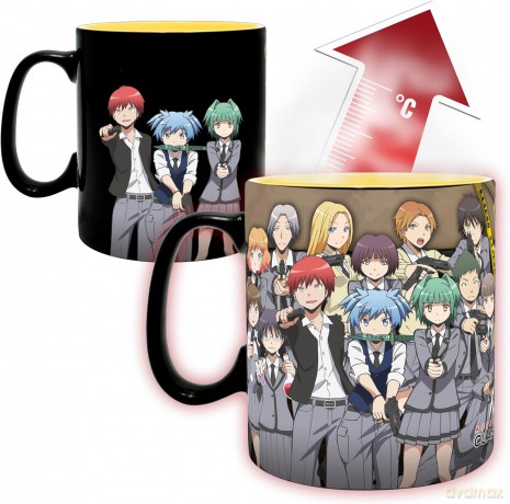 ASSASSINATION CLASSROOM - Kubek zmieniający kolor 460ml - Koro