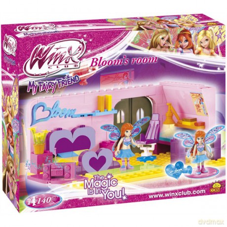 Cobi Winx Bloom Pokój Wróżki 140 Kl [KLOCKI]
