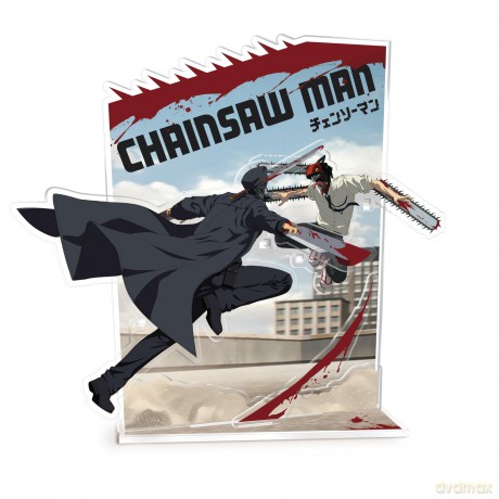 CHAINSAW MAN - Akrylowa Diorama - Denji vs demons