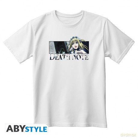 DEATH NOTE - Tshirt Misa man SS white - New Fit