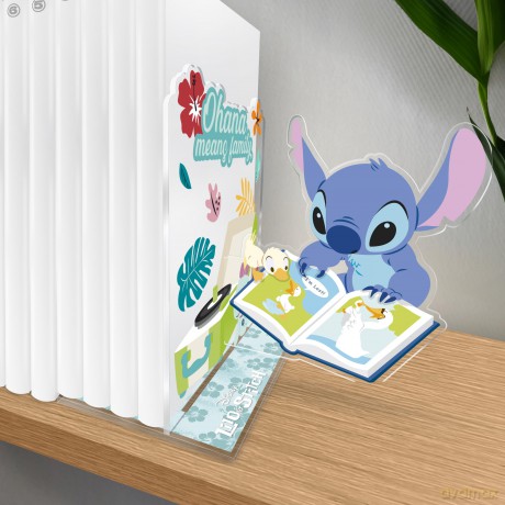 DISNEY - Akrylowa podpóka do książek - Stitch Bookend