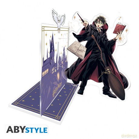 HARRY POTTER - Akrylowa podpórka do książek - Harry Potter Bookend