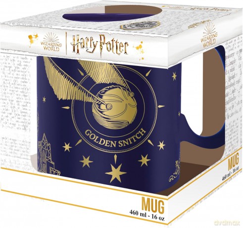 HARRY POTTER - Kubek - 460 ml - Golden Snitch
