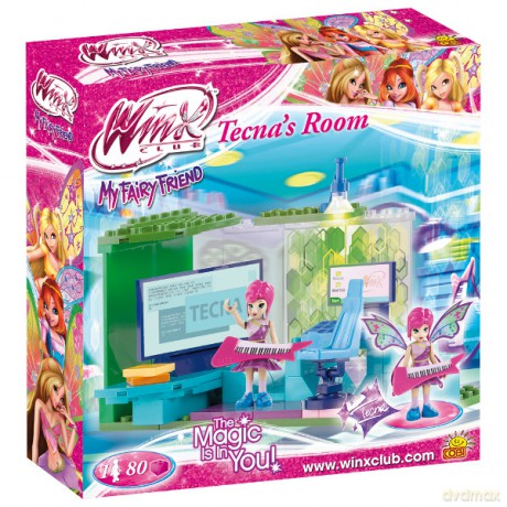 Cobi Winx Tecna W Świecie Komputerów [KLOCKI]