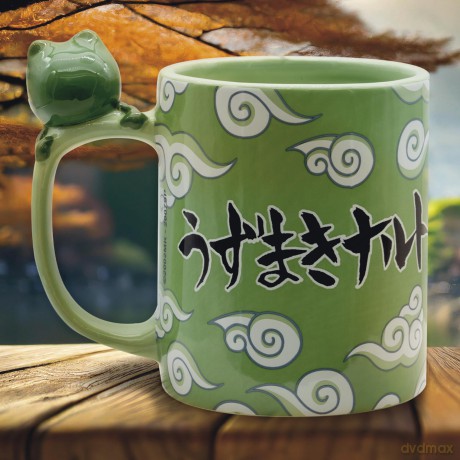 NARUTO SHIPPUDEN - Mug 3D handle - Naruto and Gama-chan