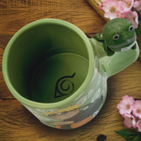 NARUTO SHIPPUDEN - Mug 3D handle - Naruto and Gama-chan