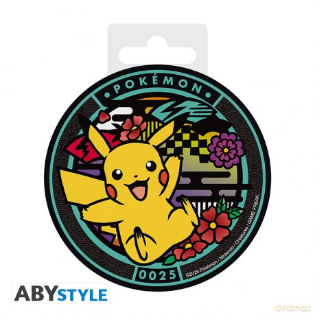 POKEMON - Ceramiczna podkładka pod kubek Pikachu