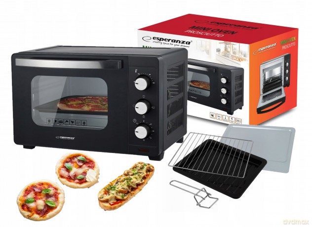 Esperanza Mini Piekarnik Prosciutto 20l 1280w