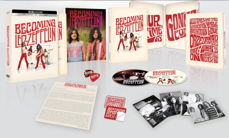 Becoming Led Zeppelin (steelbook) [Blu-Ray 4K]+[Blu-Ray]